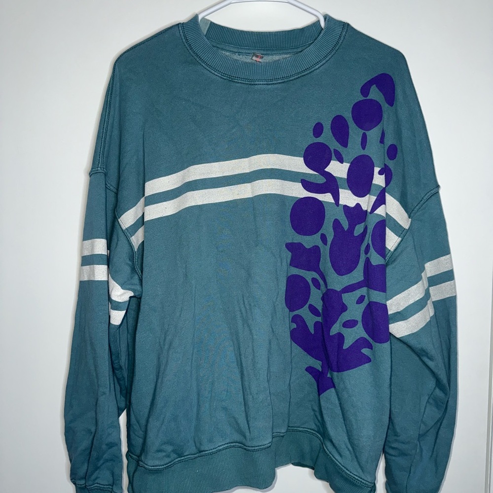 FP Movement by Free People Teal Sweatshirt